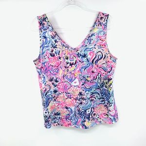 Lily Pulitzer Gigi V-Neck Tank Top XL